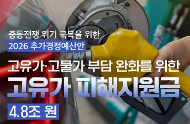 중동전쟁 위기 극복 추경 예산안 발표