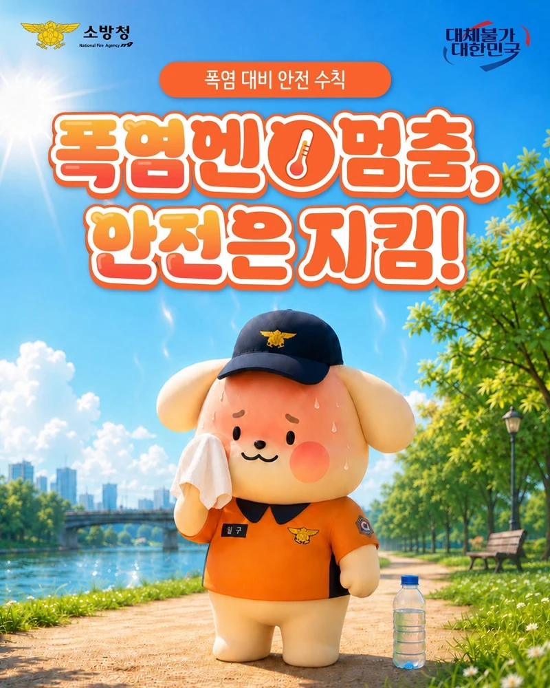 폭염특보 때 119구급차 1668대 전국 가동