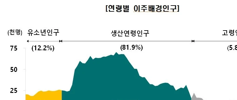 이주 배경 인구 281만명…20대 10명 중 1명꼴